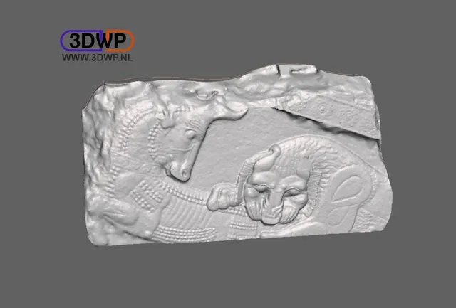 Assyrian Relief 3D Scan