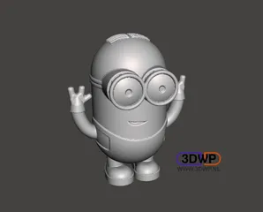Minion Instant Pot Steam Diverter by Crypt, Download free STL model