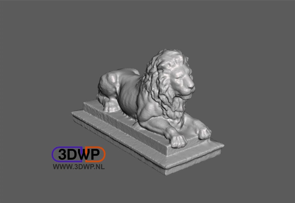 Lion Statue (Sculpture 3D Scan)