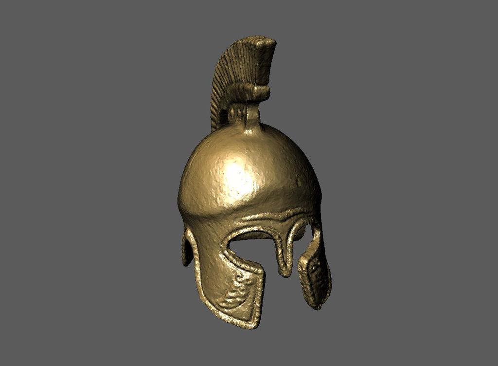 Pretorian Helmet 3D Scan