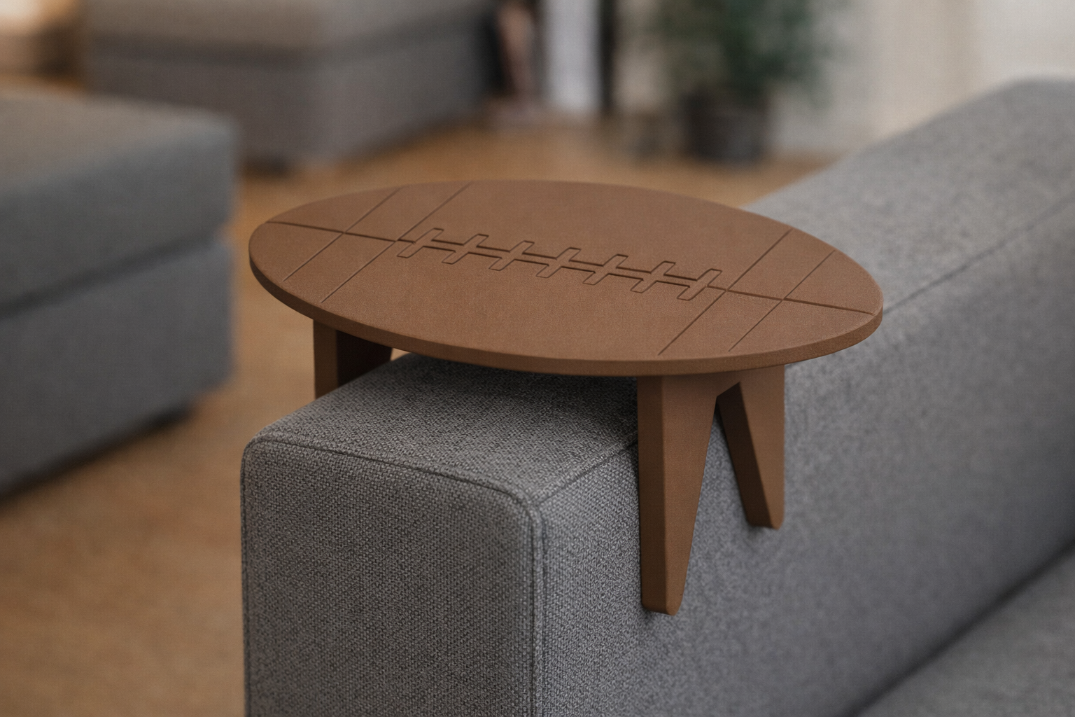 American Football & Baseball Arm Rest Tables — Functional Design for Sports Fans — thumbnail 4