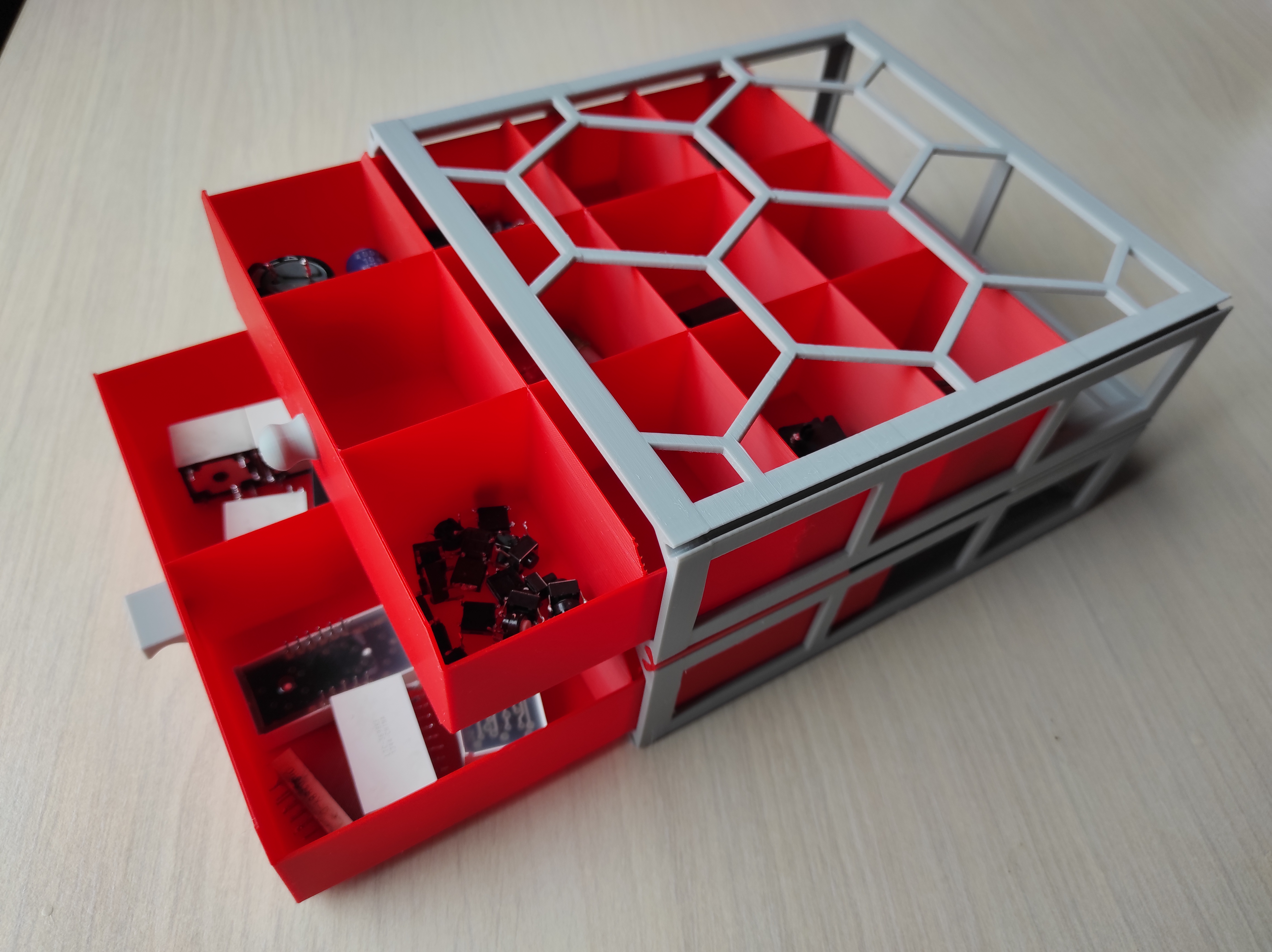 Lightweight Parametric Modular Drawer