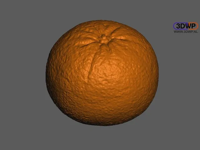 Orange 3D Scan
