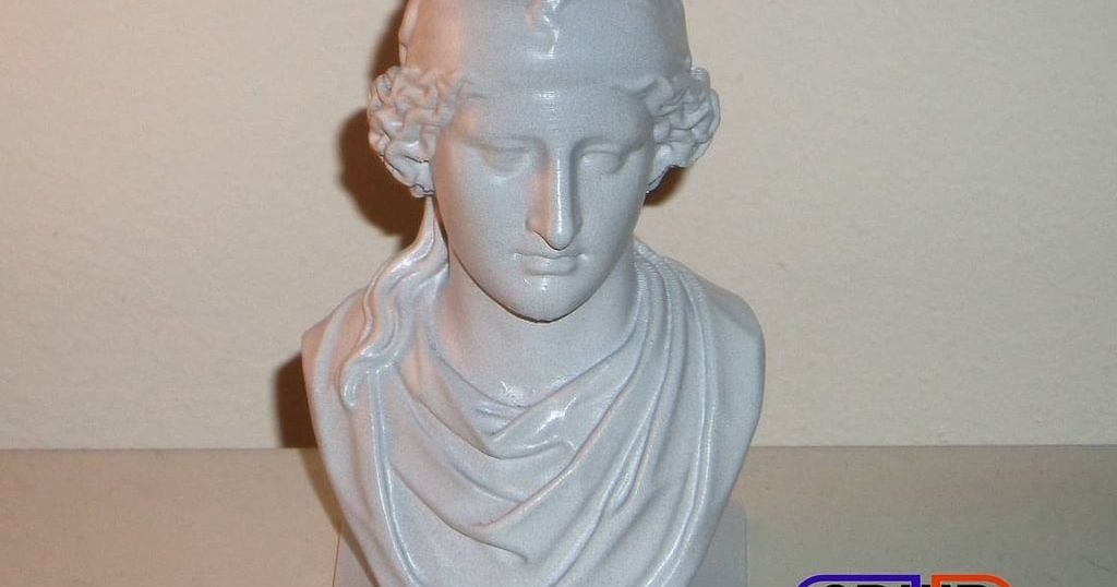 Aphrodite Bust (Sculpture 3D Scan) by 3DWP Download free STL model