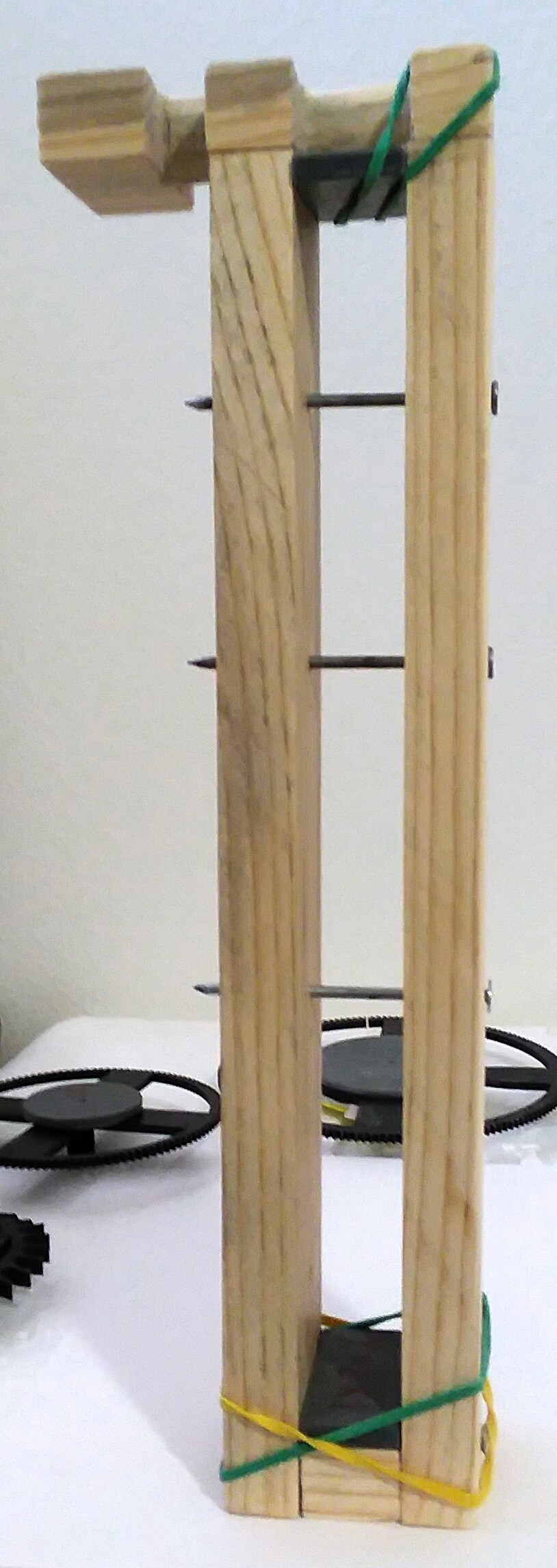 Franklin clock (wood) frame — miniatura 4