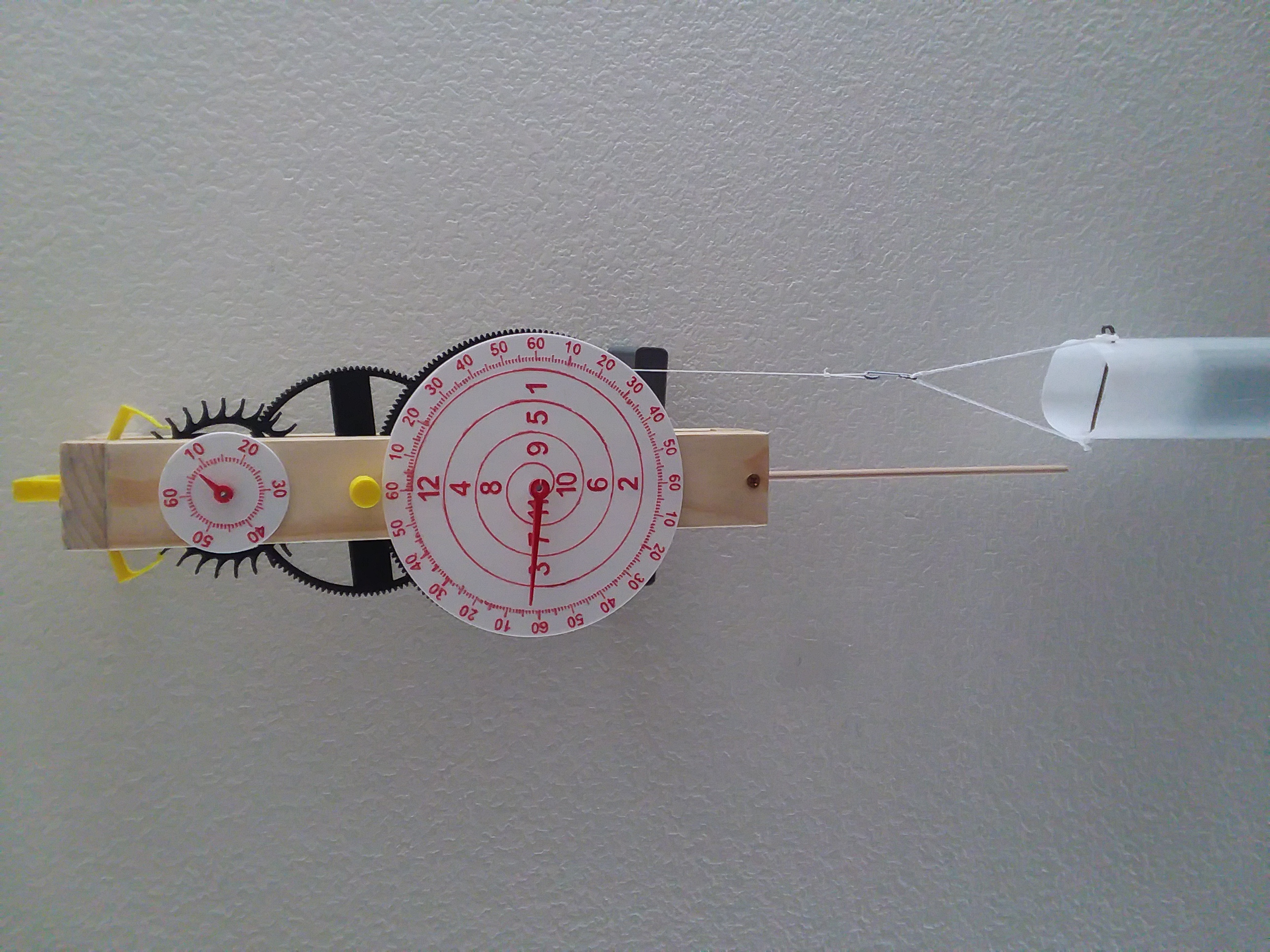 Franklin clock (wood) frame — miniatura 2