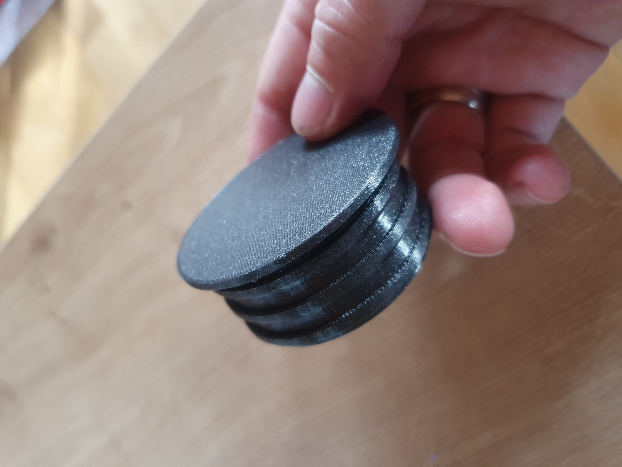 Covercap round , Abdeckkappe rund