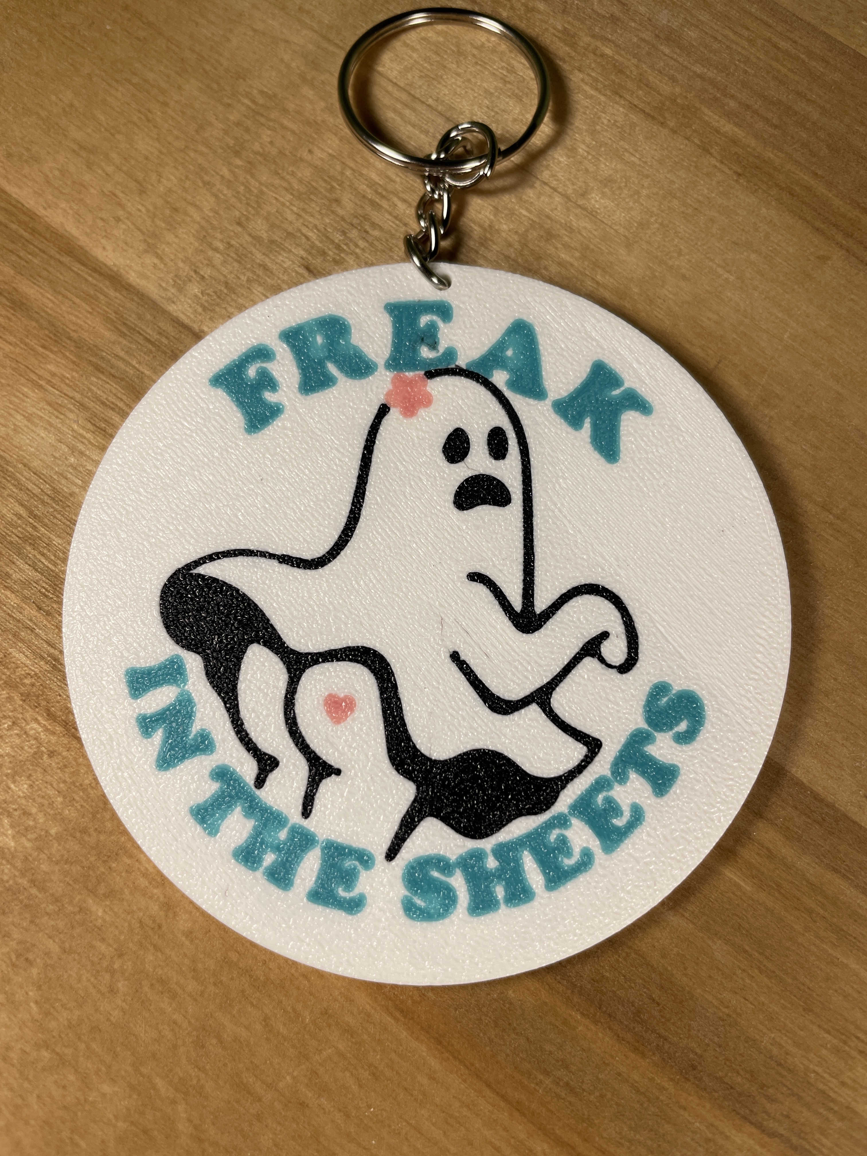 Freek In The Sheets Keychain