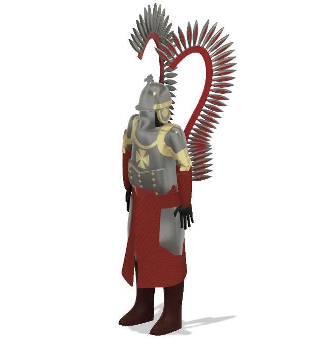 Winged hussar mini