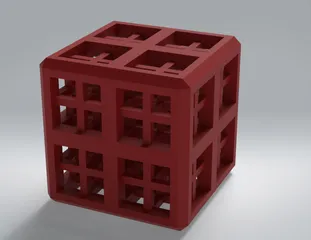 mesmerizing cube pen holder