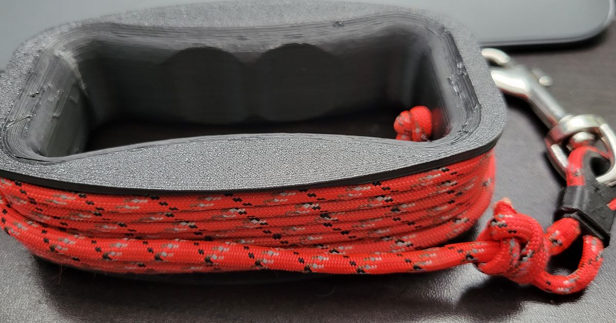 Dog Leash spool/handle by elnino Download free STL model