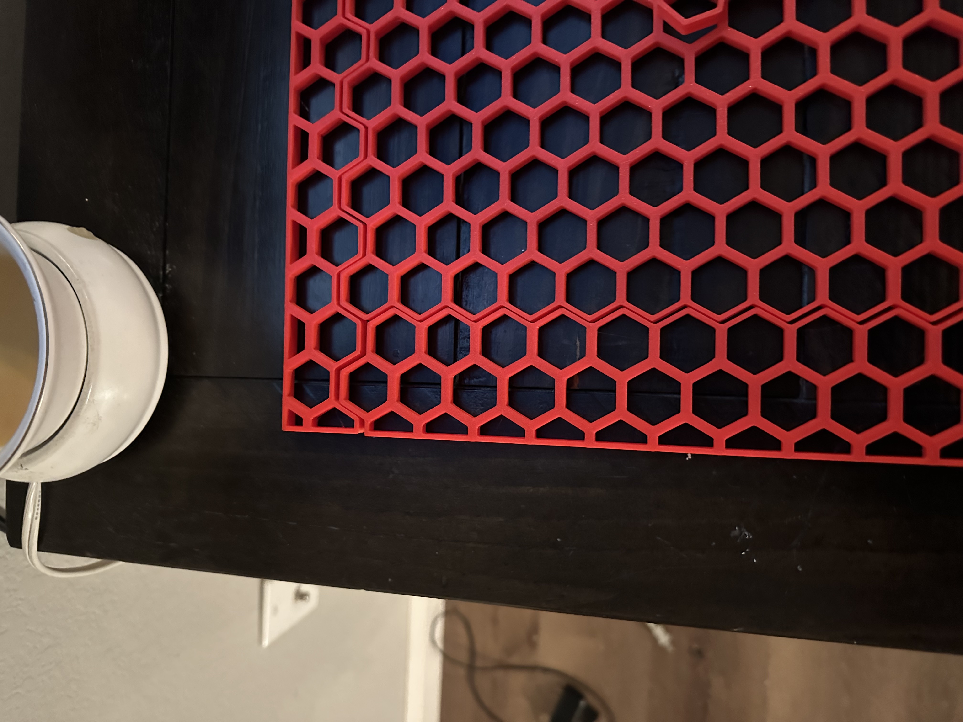 Honeycomb Wall - Large Panel Format - Edge - Corners por Christian Long ...