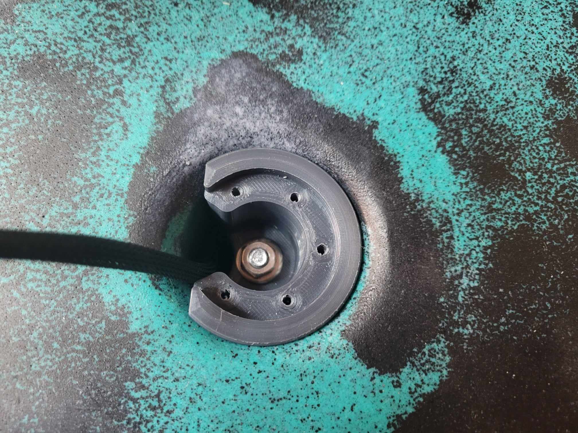 Old town salty pdl gt20 tranducer mount by JeanPhilippe Dubuc