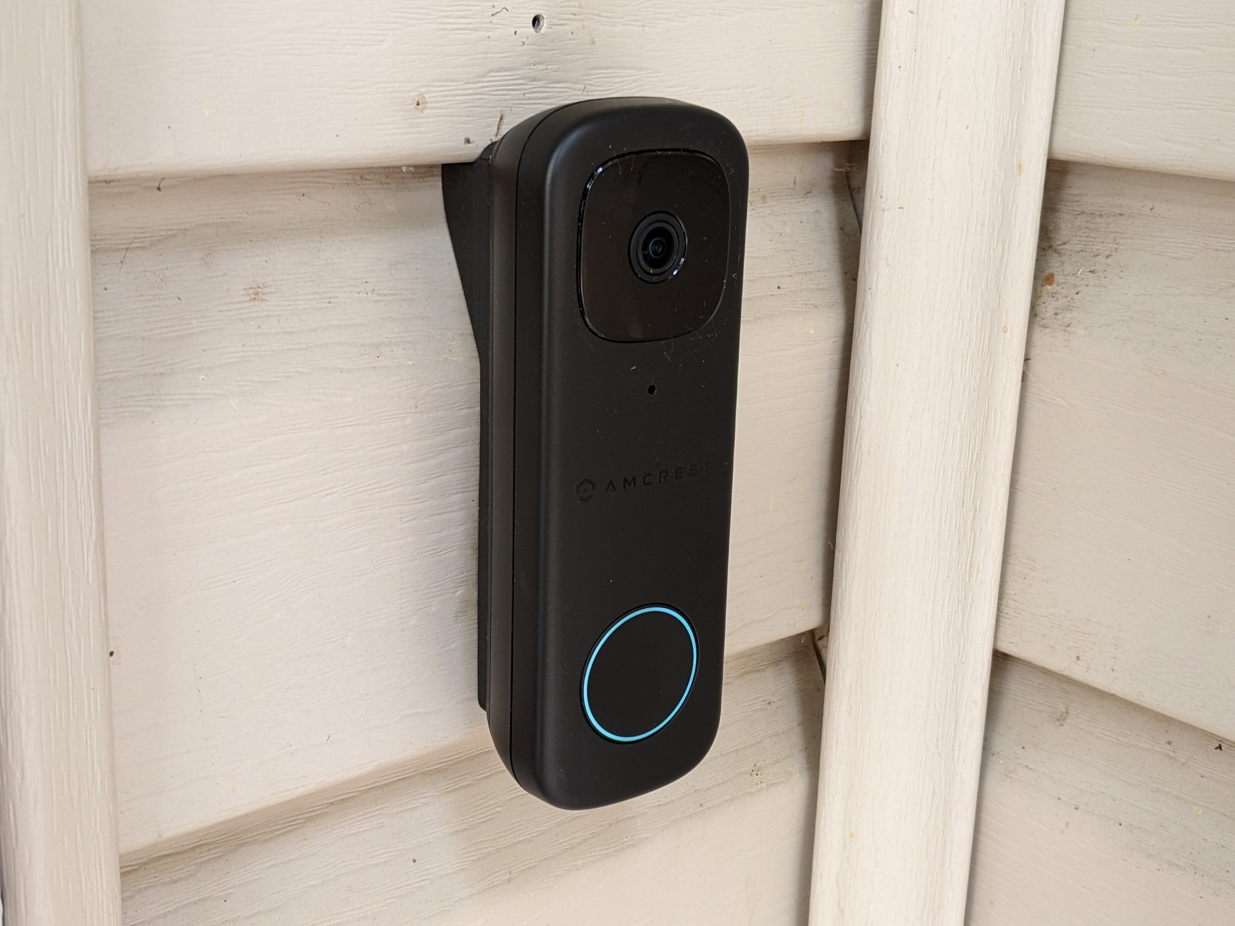 Amcrest AD410 doorbell angled mount for 4.5" vinyl siding by Billiam