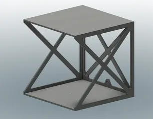 Simple Parametric Cube Shelf