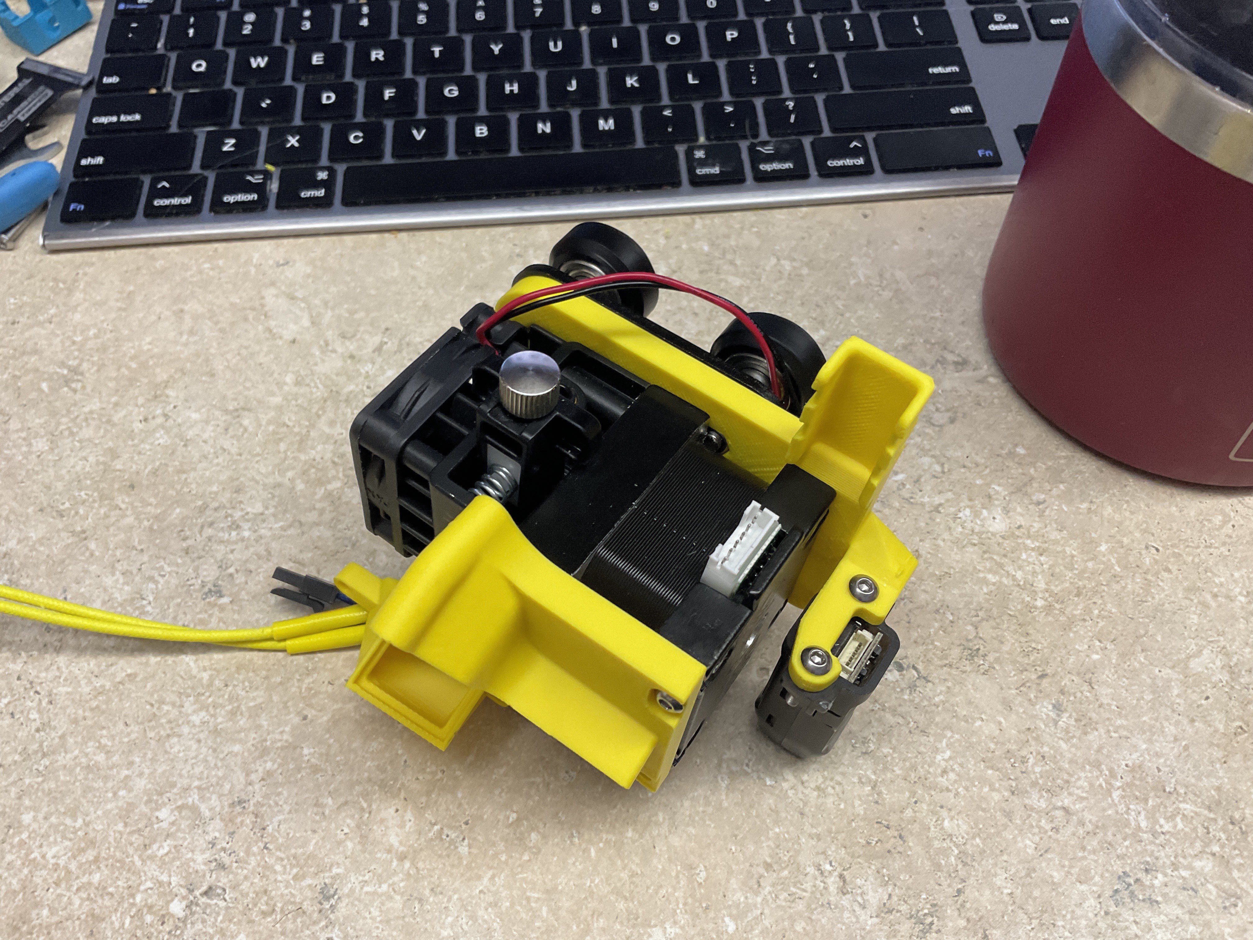 Hemera Mount Plate for Ender 3 with CRTouch