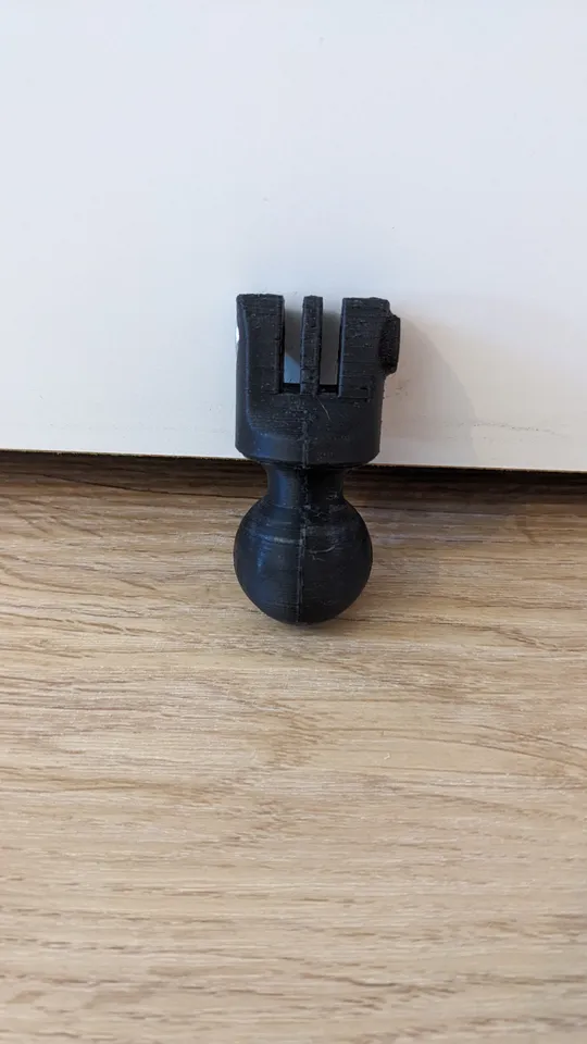Adaptateur RAM Mount Pour GoPro - Fixation 1 Balle - Compatible Caméras Sportives - Réduction Vibrations