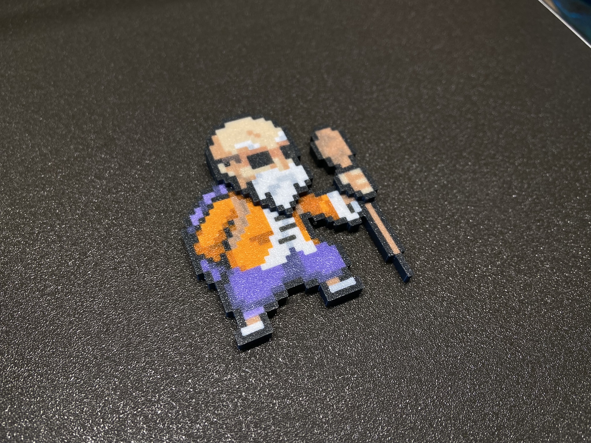 Master Roshi Dragon Ball Z Multicolored Magnet