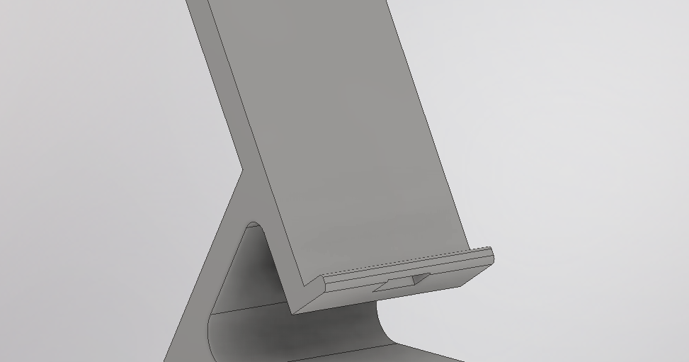 Phone stand by Mariudesign | Download free STL model | Printables.com