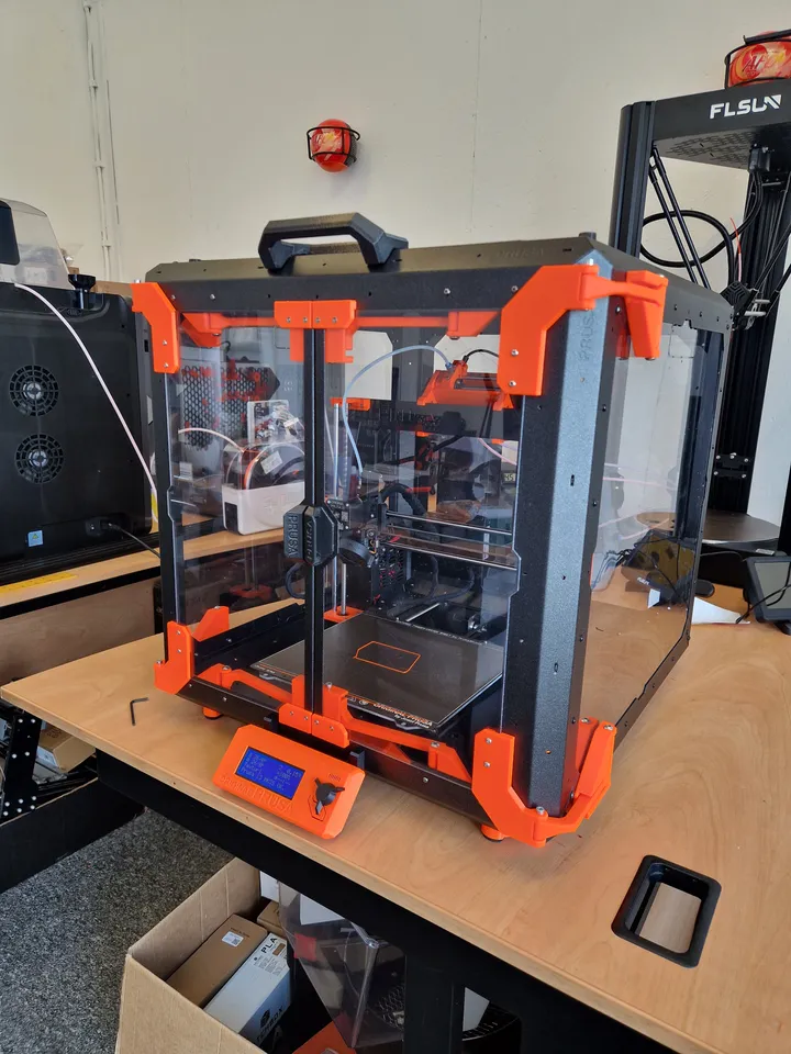 Original Prusa Enclosure assembly (external display mounting