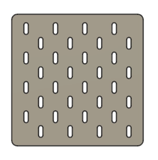 parametric peg board IKEA SKADIS