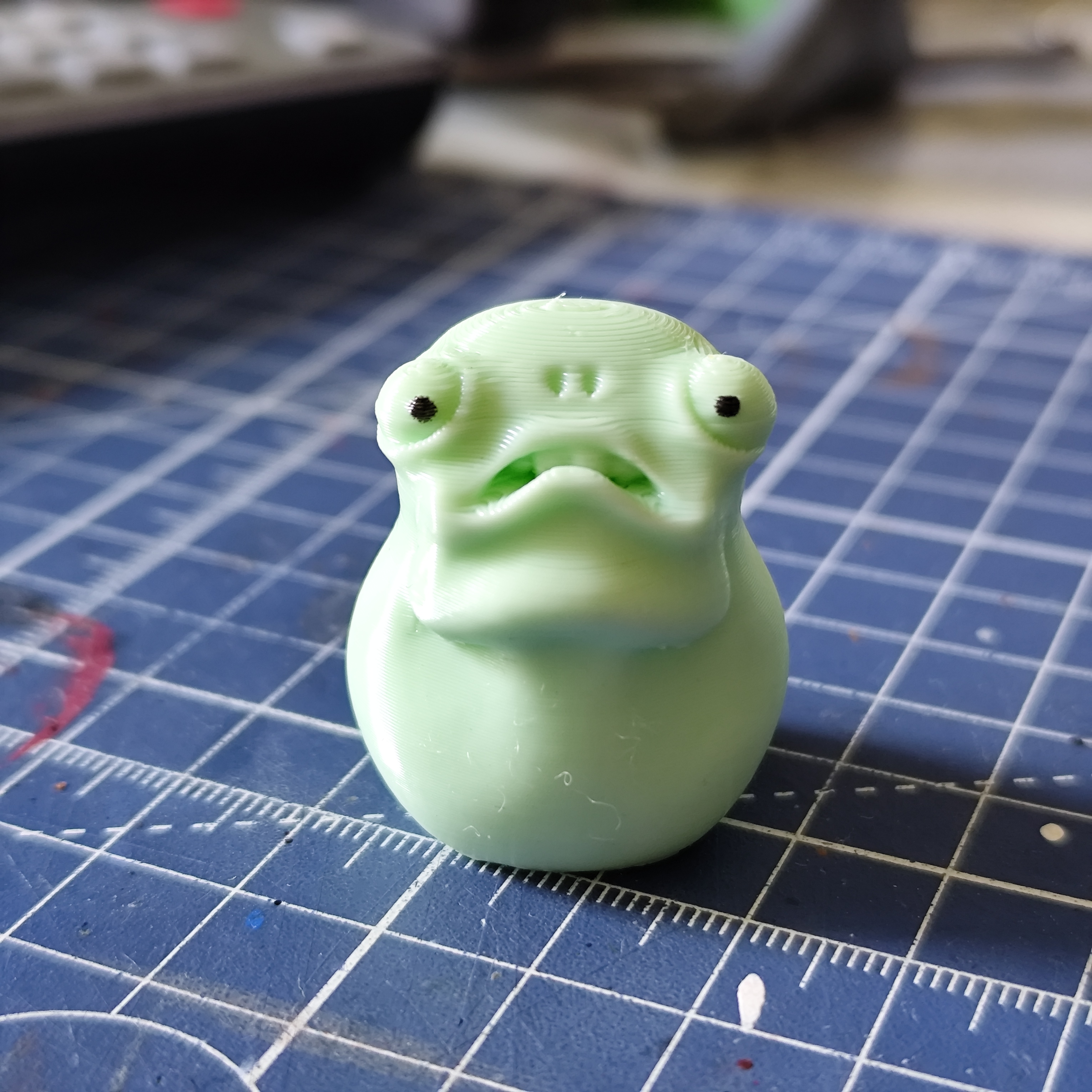 grumpy blob