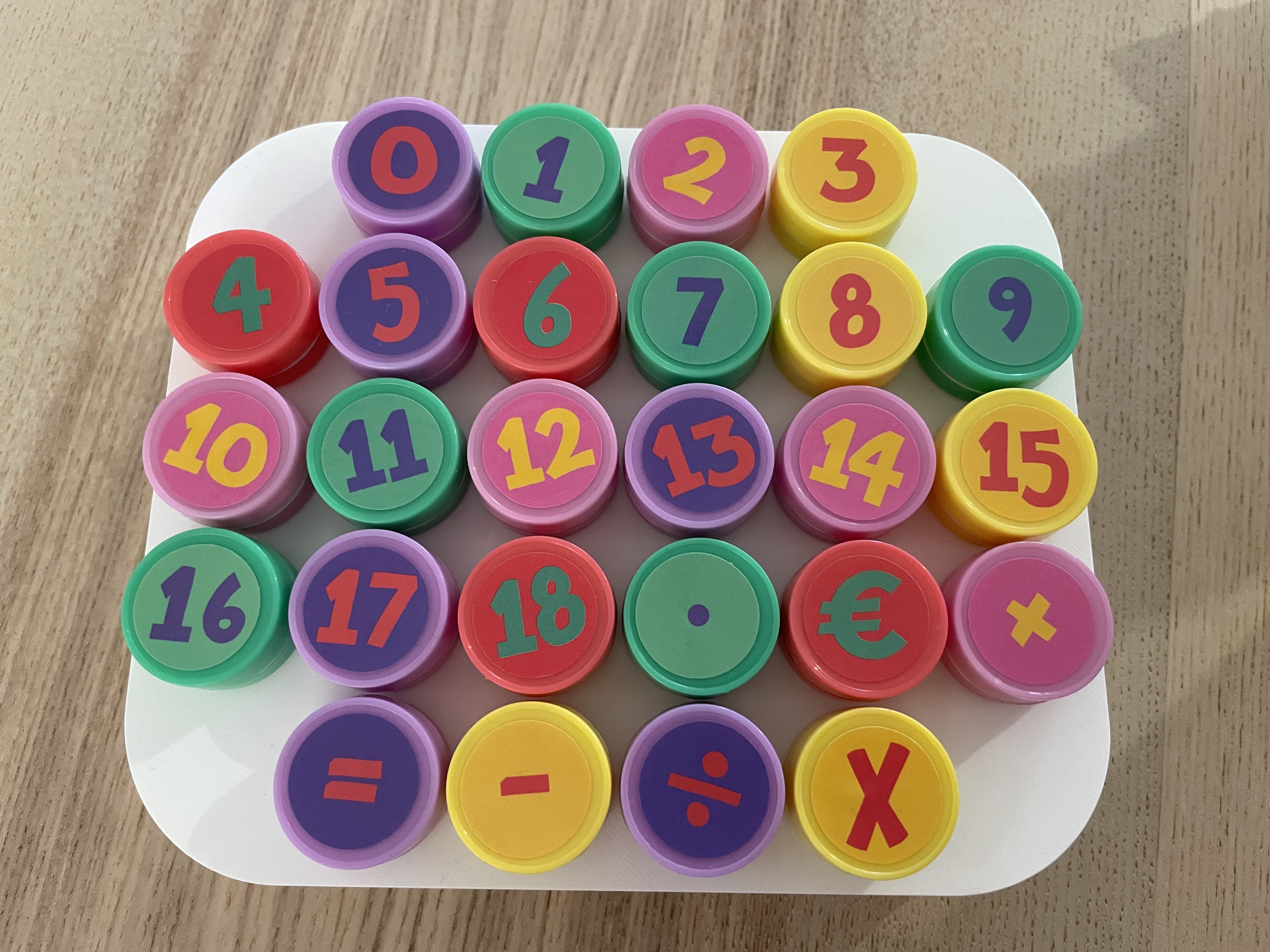 Kid Stamps Holder
