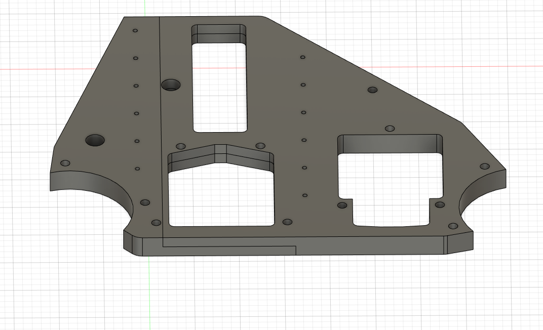 LowRider 3 CNC YZ Plates for Smaller 3D Printer Beds
