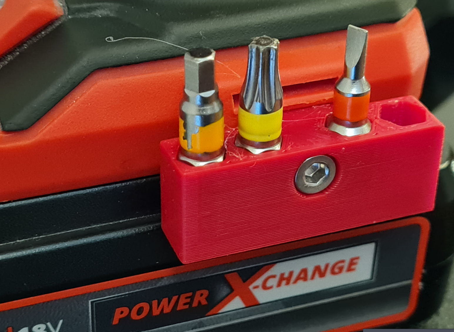 Bit holder for Einhell battery drills