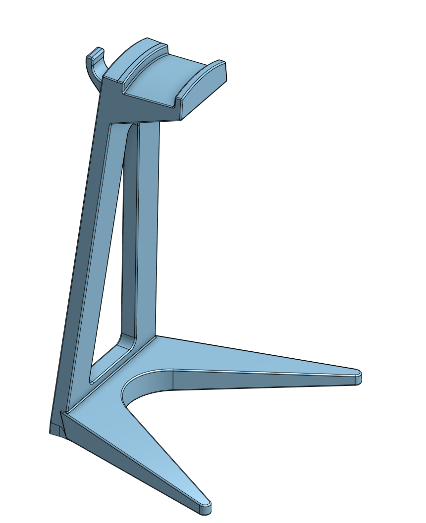 Headphone Stand by David S | Download free STL model | Printables.com