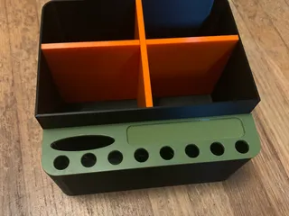 Junk Drawer Organizer Boxes by kornon, Download free STL model