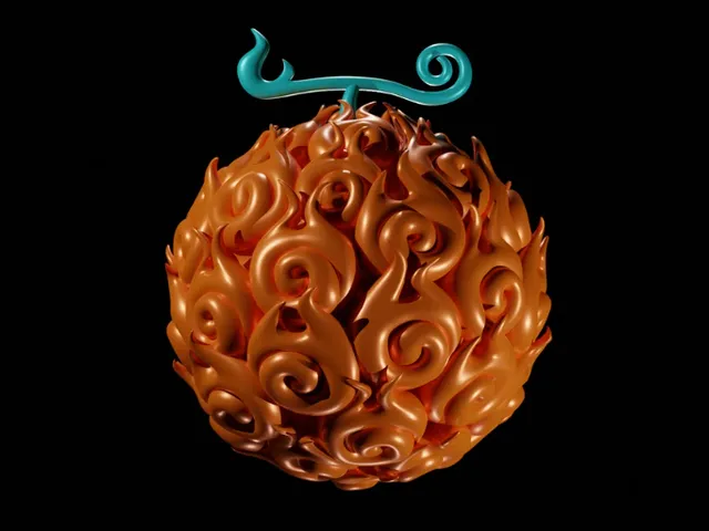 Mera Mera no mi flame flame fruit