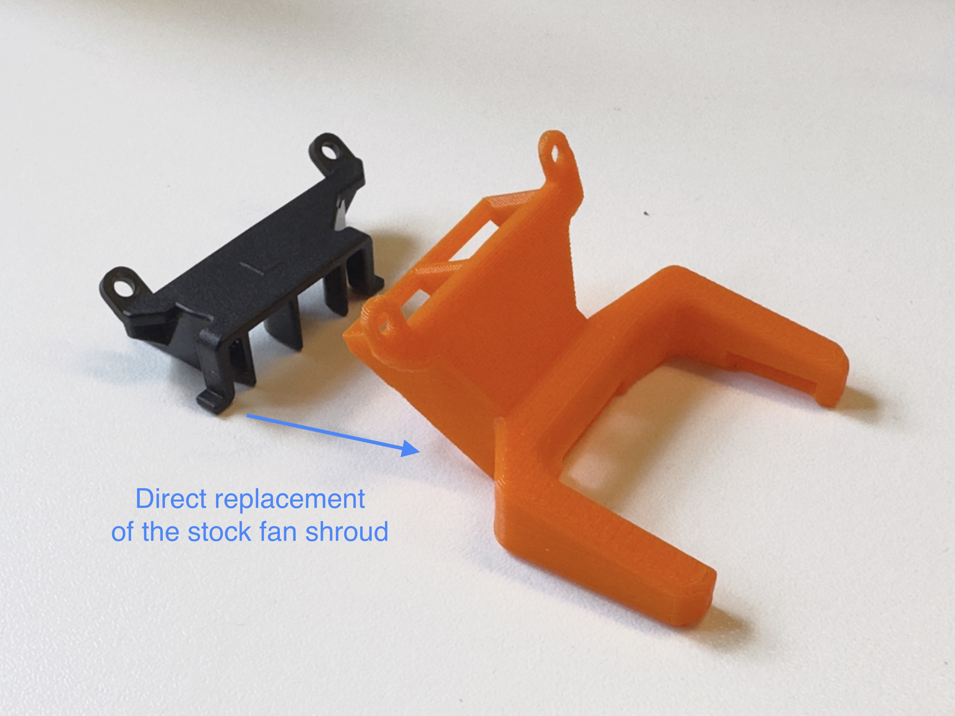 Snapmaker J1 / J1S Simple Fan Shroud Upgrade