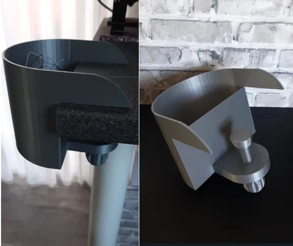 Desk Trash Bin clamp