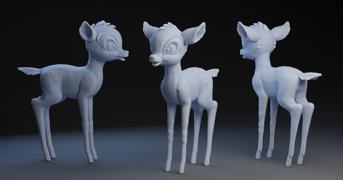 Bambi by Peter Farell | Download free STL model | Printables.com