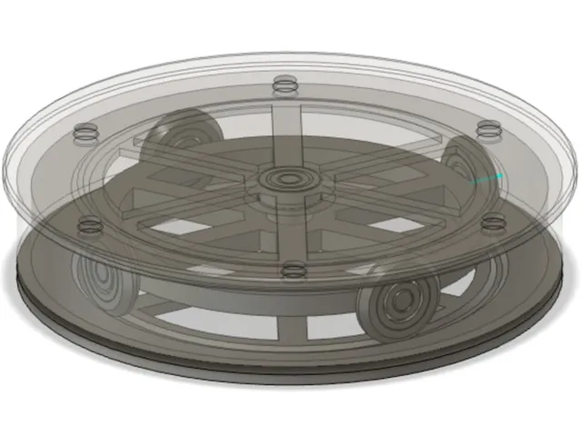 Cake turntable