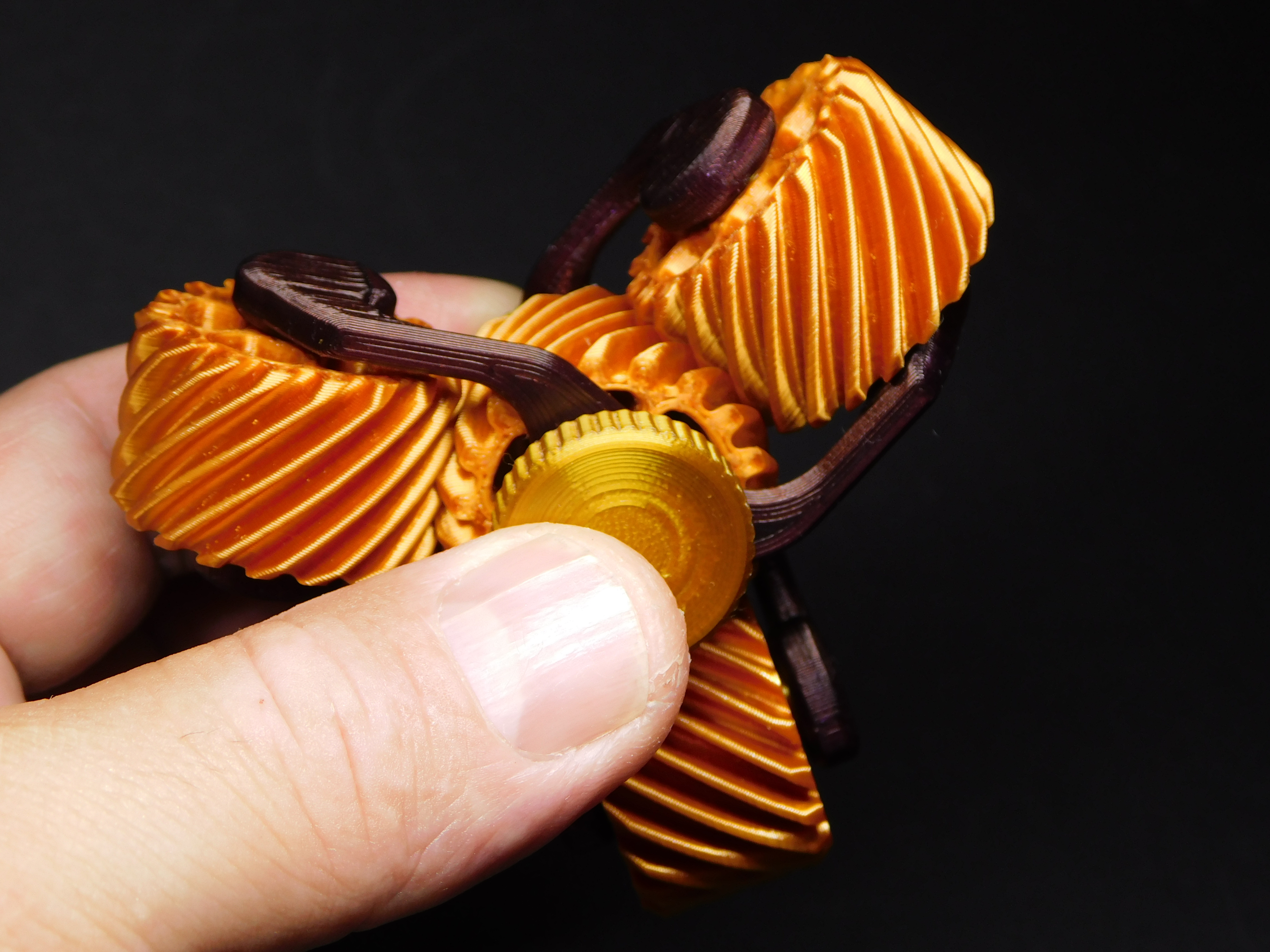 Gear fidget spinner