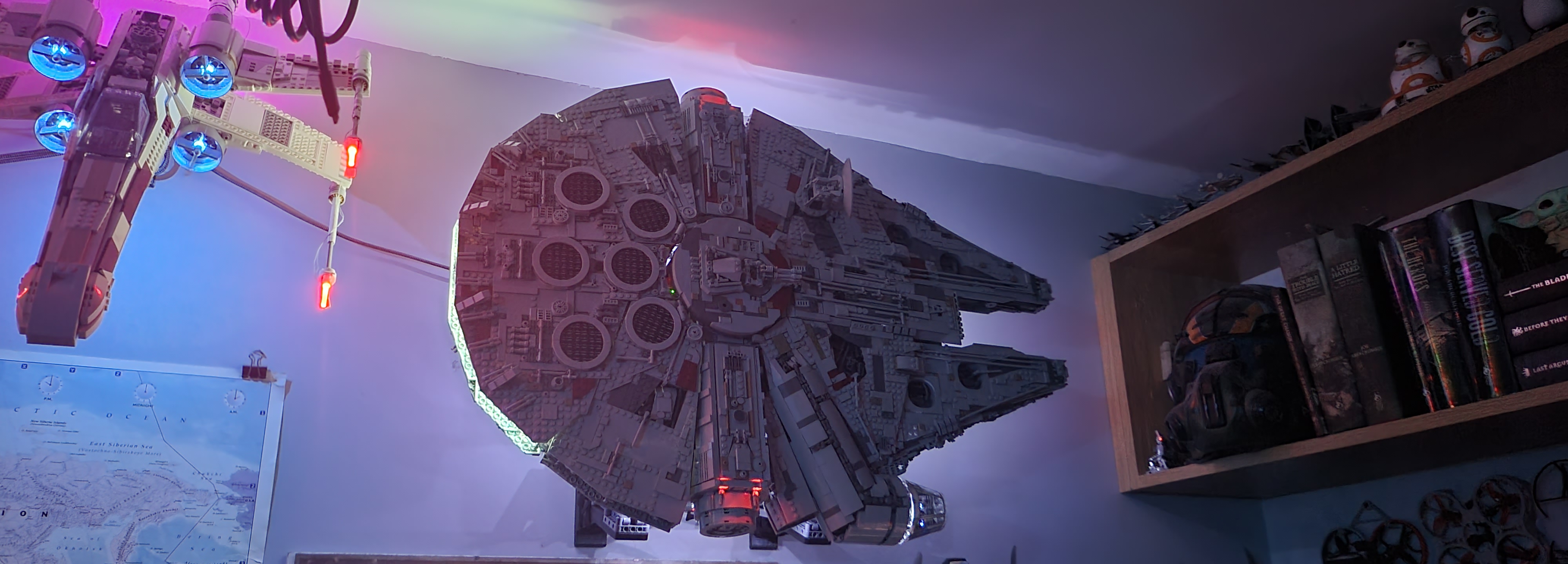 Ultimate millennium falcon online wall mount