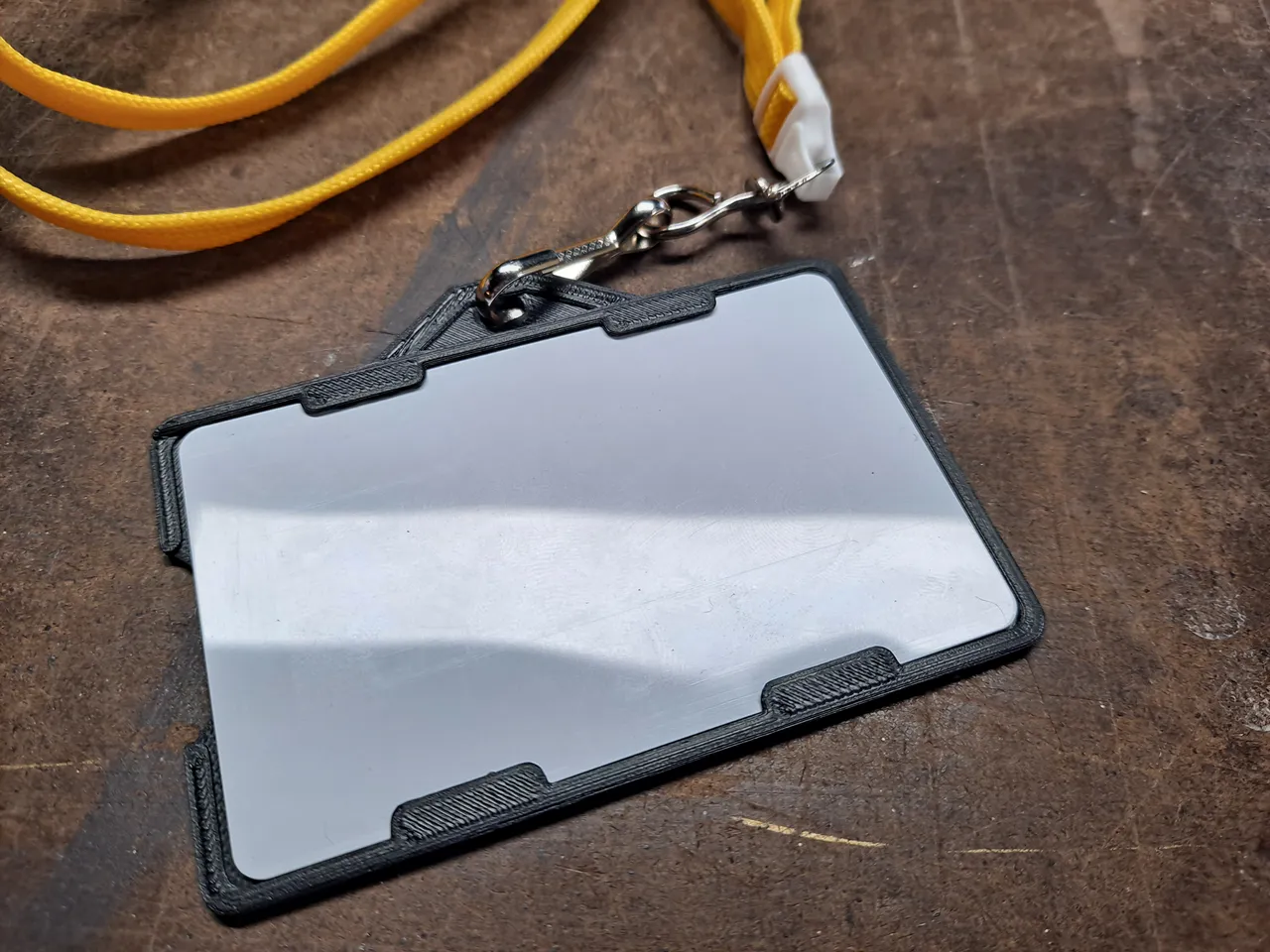 Lanyard ID Holder V2 by BTuck | Download free STL model | Printables.com