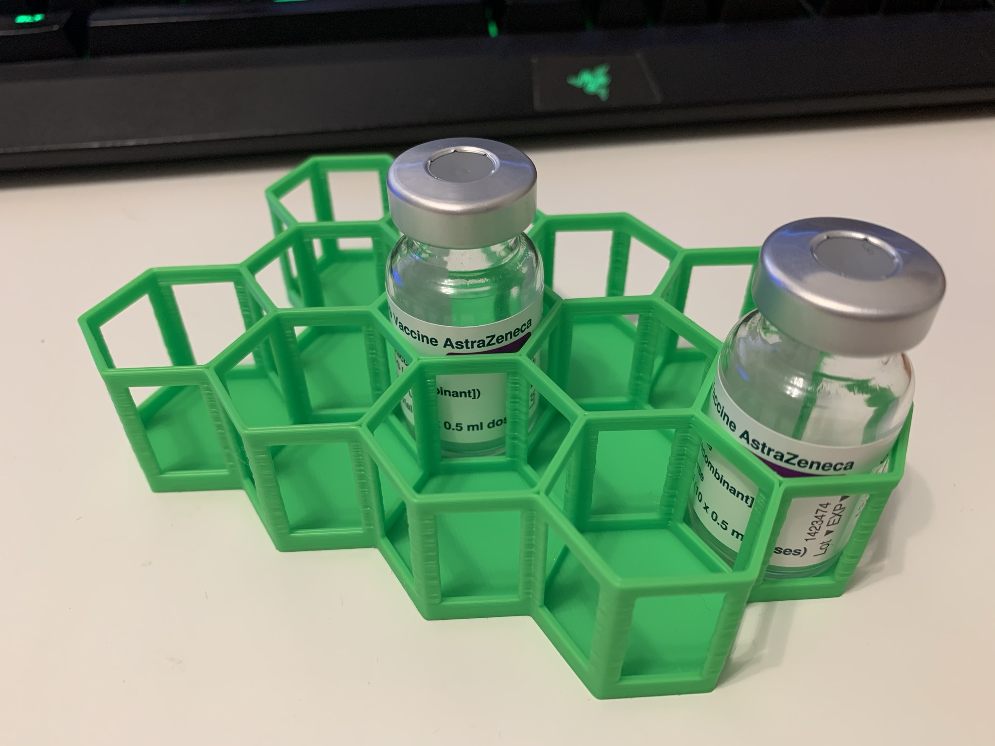 Compatible with the 3rd vaccination] Set of 5 vial holders for vaccines  made by New Color Moderna. ! – J-BOX COLD CHAIN STORE