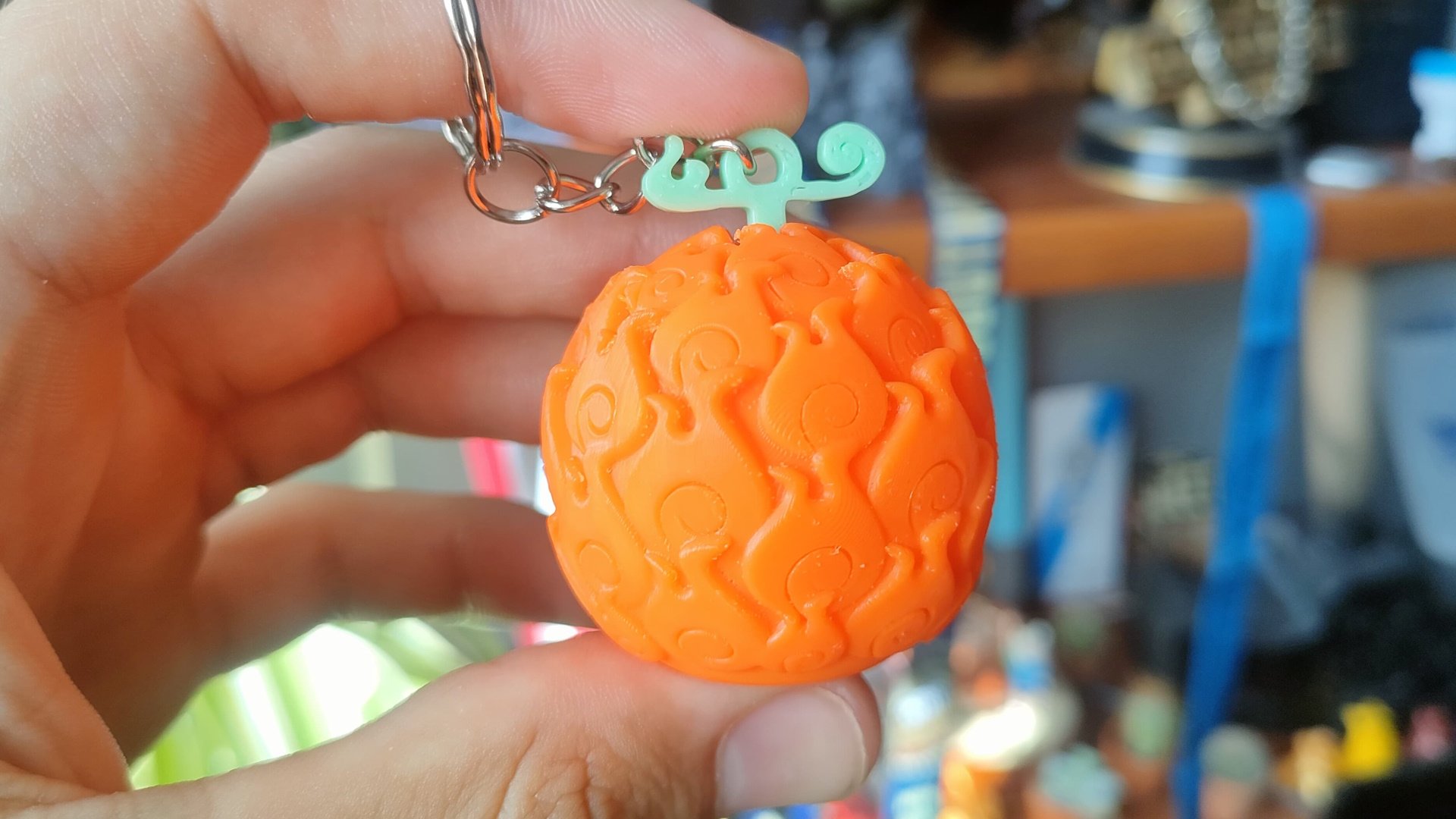 Mera Mera no Mi Keychain - Multi-Part 3D Printable Devil Fruit