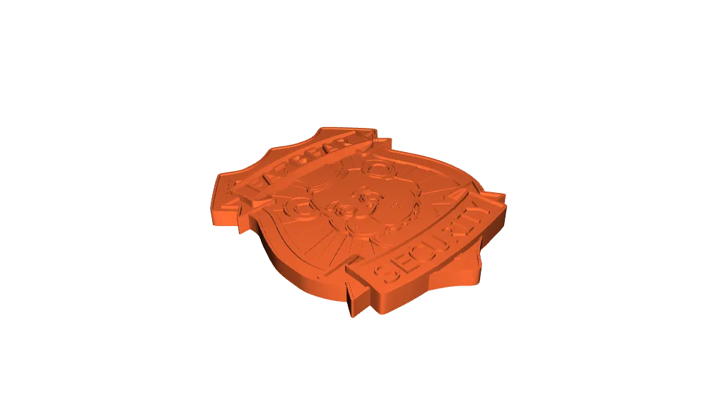STL file Security Badge 3D Print File Inspired by Five Nights at
