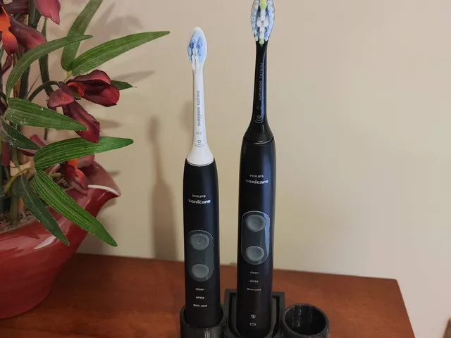 Stand for 2 Philips Sonicare Toothbrushes Plus Single Charger