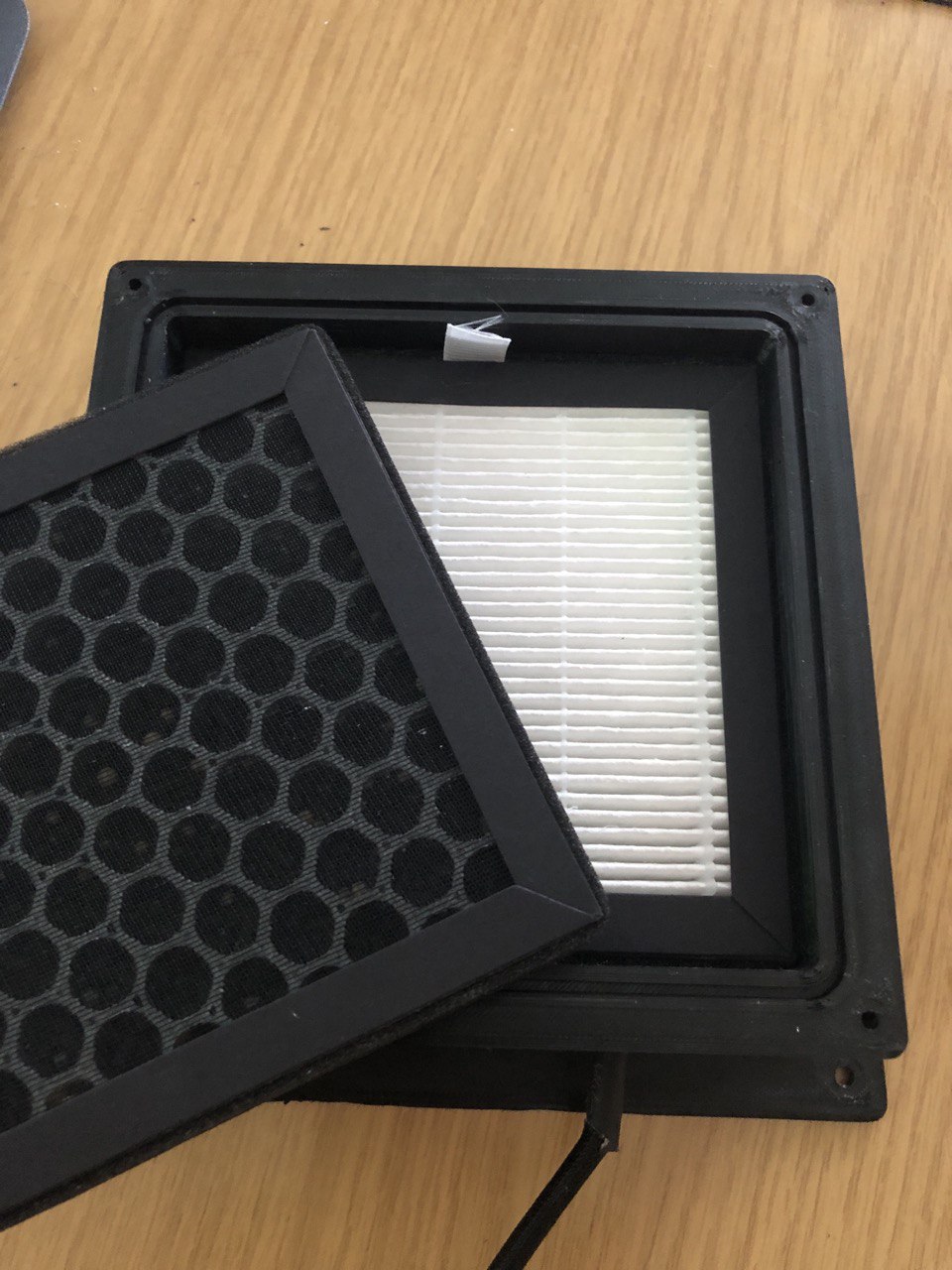 Case Fan 120mm for the Prusa Enclosure with Seals, HEPA & Carbon
