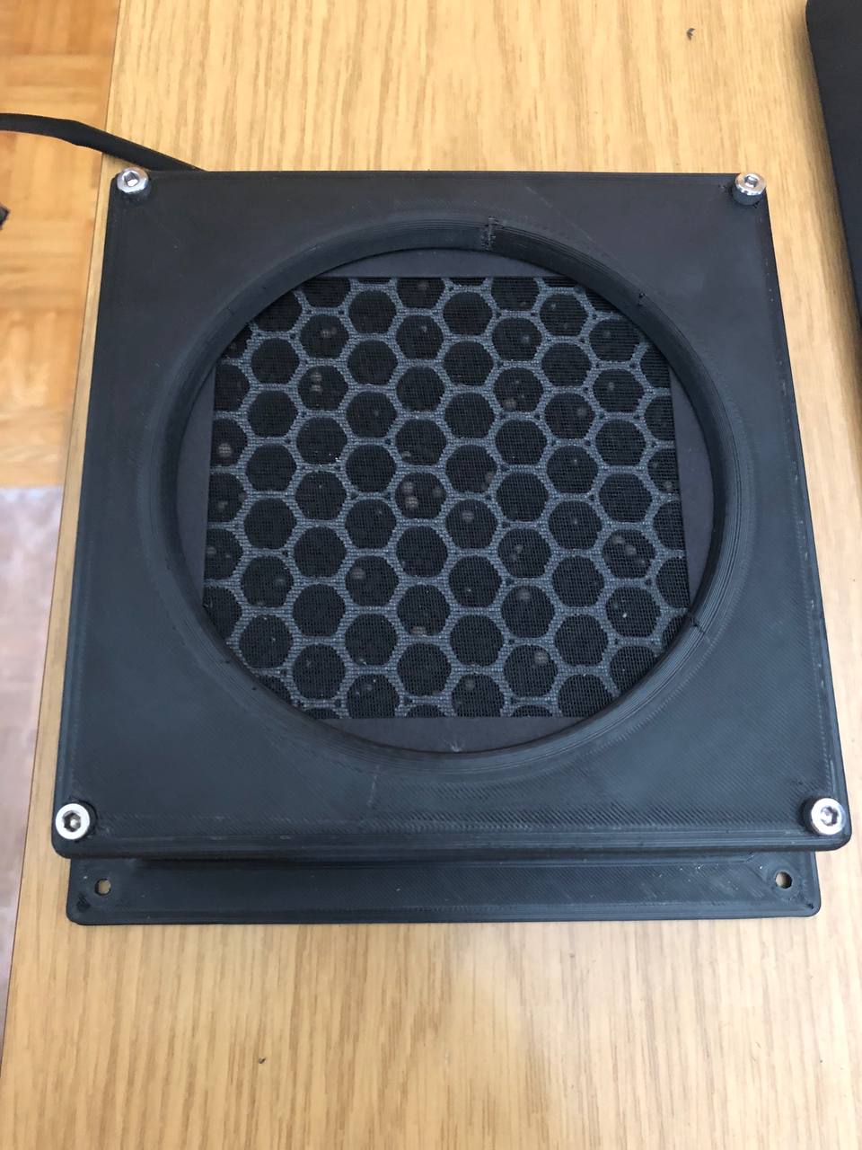 Case Fan 120mm for the Prusa Enclosure with Seals, HEPA & Carbon Filters
