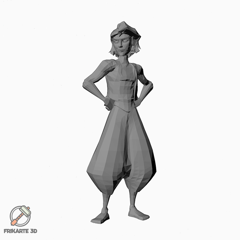 3D file Genie - Aladdin 🧞・3D print design to download・Cults
