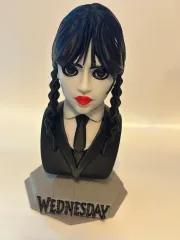 Wednesday Addams (Netflix) by ConcreteHead, Download free STL model
