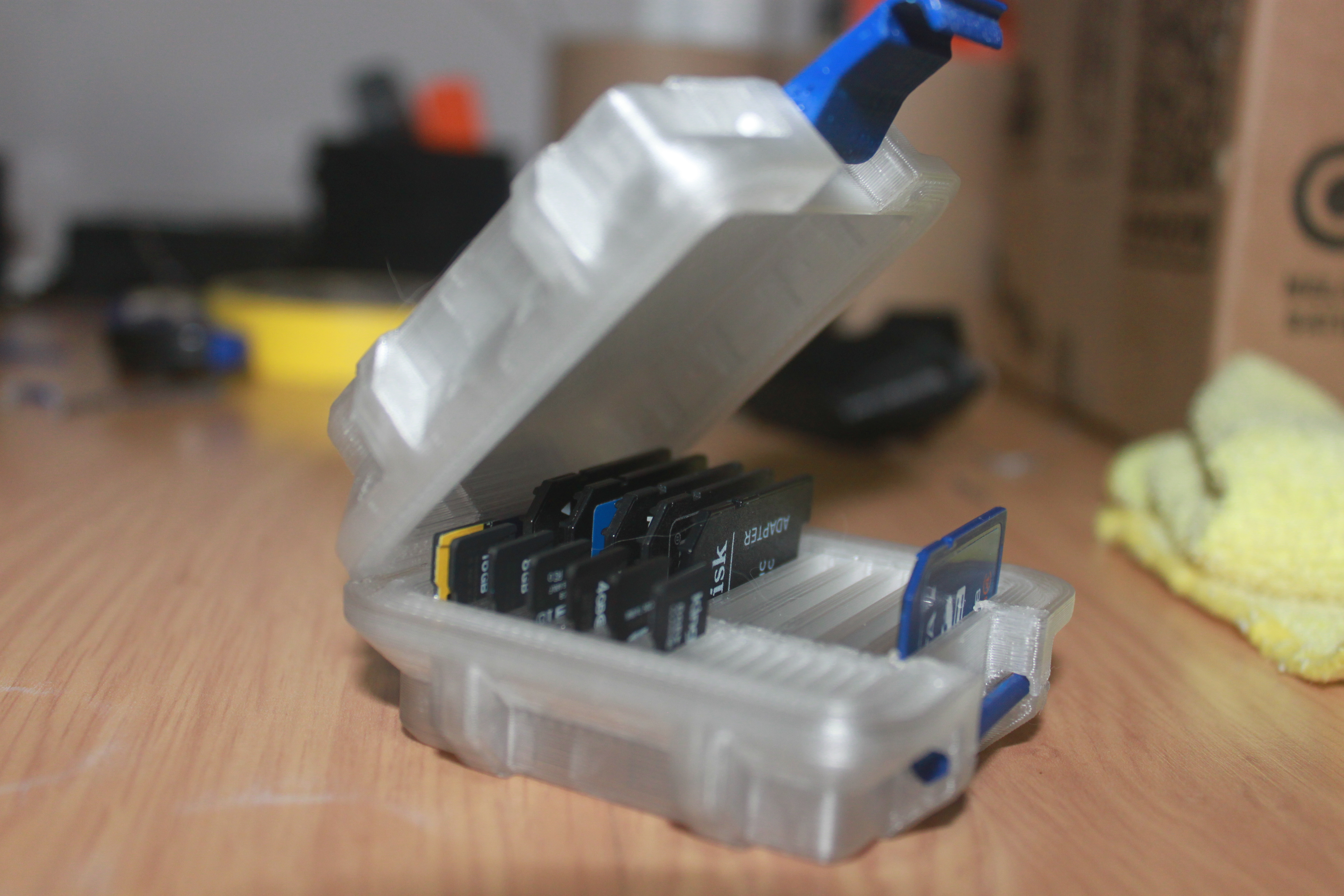 20 microsd's and 10 sd's cards in one box