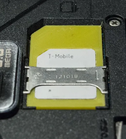 SIM card reduction, micro > standart