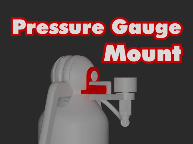 Cafelat Robot Pressure Gauge Mount